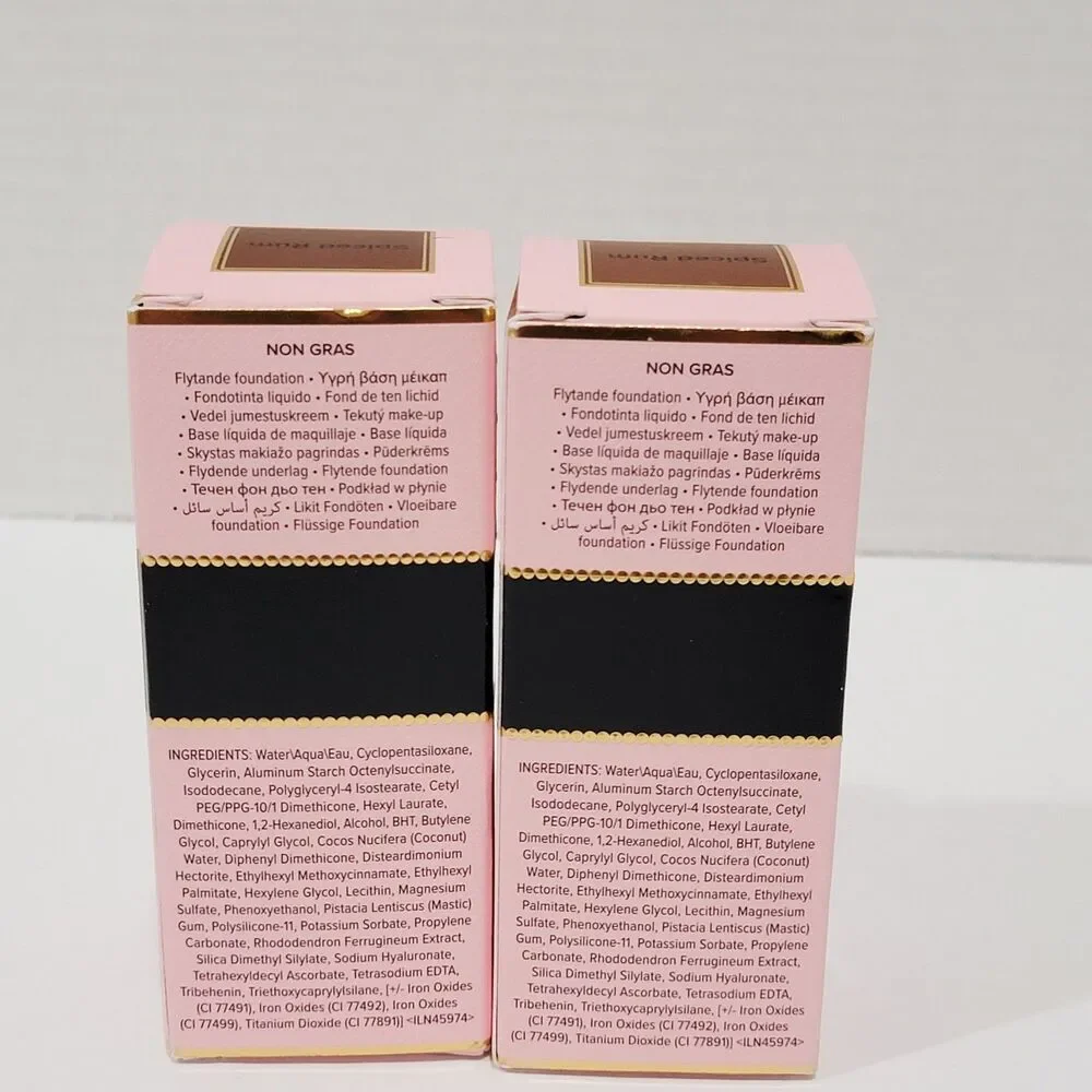 Too Faced LOT Born This Way SPICED RUM Undetectable Med to Full Foundation 1.0oz